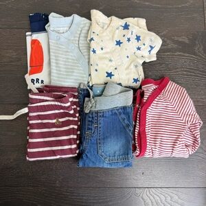 Baby boy lot size 6 - 12 months mix brands bundle
